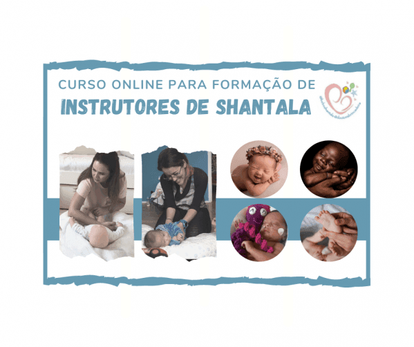 Banner Curso Online para formação de Instrutores de Shantala - Toque de acolher 2025 - Turma Julho