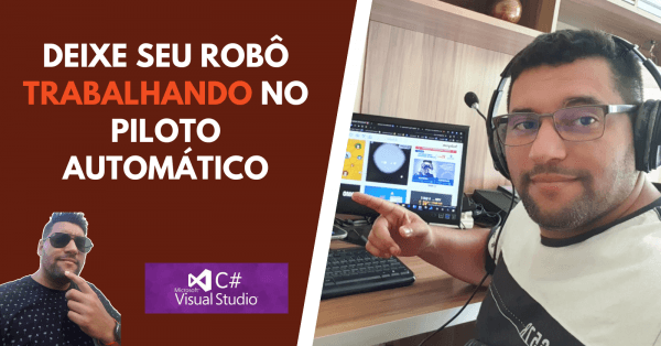 Banner CRIE ROBÔS para QUALQUER APLICATIVO como WHATSAPP e INSTAGRAM em C#