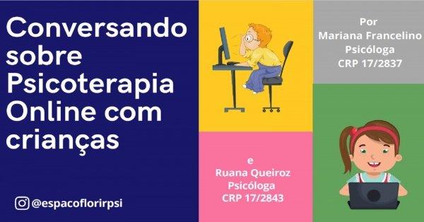 Banner Ebook Conversando sobre Psicoterapia Online com crianças