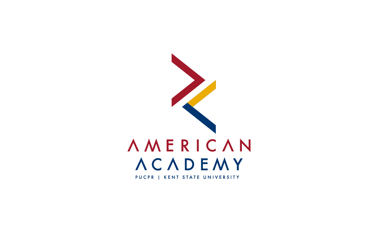 Logo AMERICAN ACADEMY_PUCPR_KENT STATE UNIVERSITY
