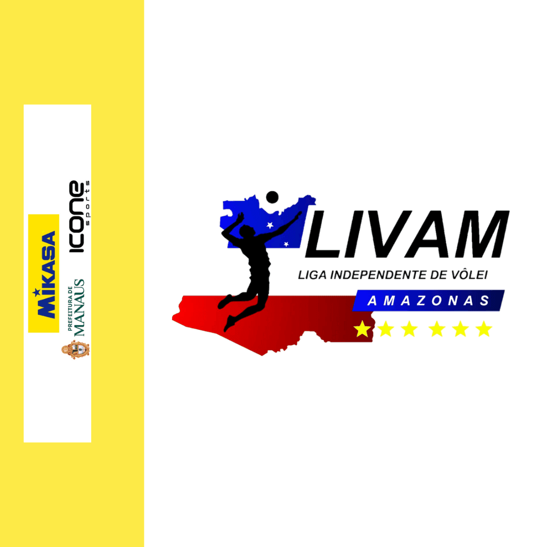 Logo Liga independente de vôlei do Amazonas