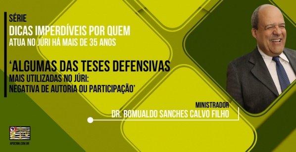 Banner Algumas das teses defensivas mais utilizadas no Júri: Negativa de Autoria ou Participação