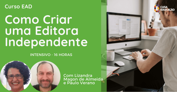 Banner Curso Como Criar uma Editora Independente | EAD