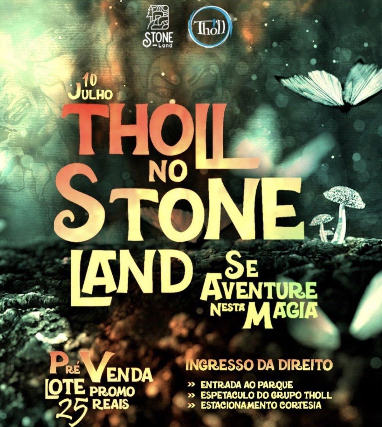 Logo Tholl no stone land