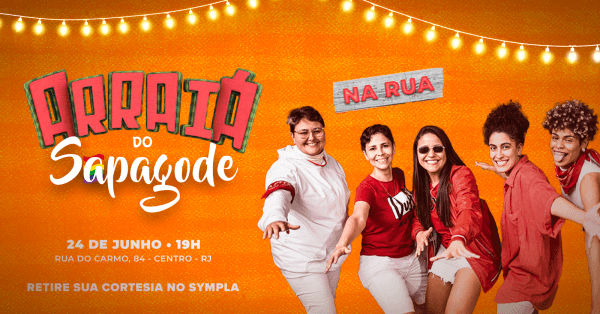 Banner Arraiá do Sapagode - Na rua - 0800