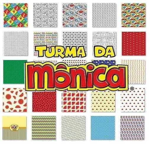 Banner Kit Digital Turma da Monica Scrapbook