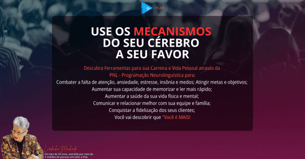 Banner Use o Mecanismos do seu Cérebro a seu favor