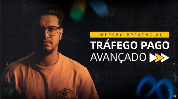 Banner IMERSÃO PRESENCIAL - TRÁFEGO PAGO AVANÇADO