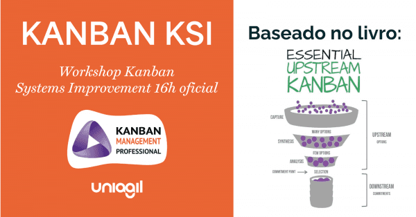 Banner Treinamento Kanban KMP II ONLINE - KSI Kanban Systems Improvement - Turma 29 - UNIAGIL