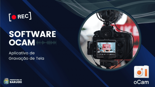 Banner Ocam - Gravação dos cursos para o Canal TV Inovação Barueri