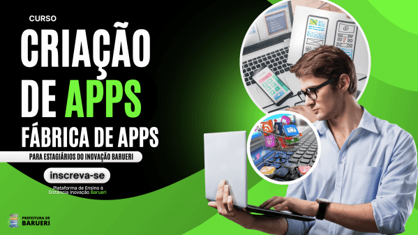 Banner Curso Criação de Apps - fábrica de apps