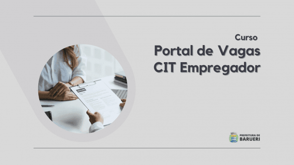 Banner Portal de vagas CIT - Empregador