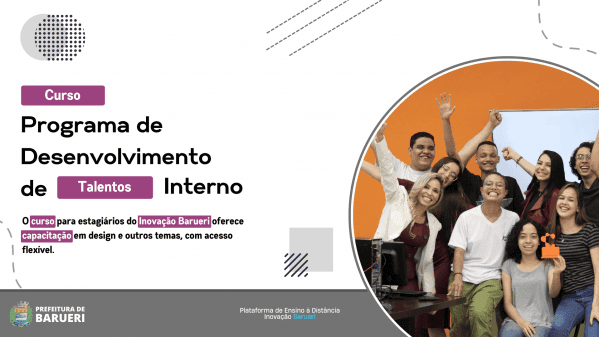Banner Programa de Desenvolvimento de Talentos - Estagiários