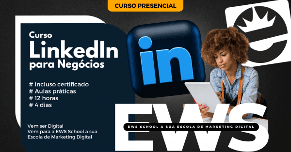 Banner CURSO LINKEDIN PARA EMPREENDEDORES PRESENCIAL EM CURITIBA AGOSTO 2025