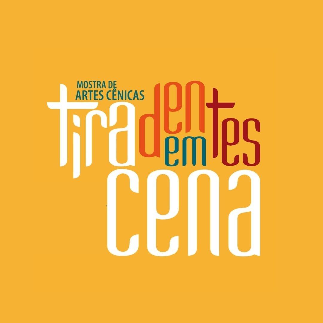 Logo Mostra de Artes Cênicas Tiradentes em Cena