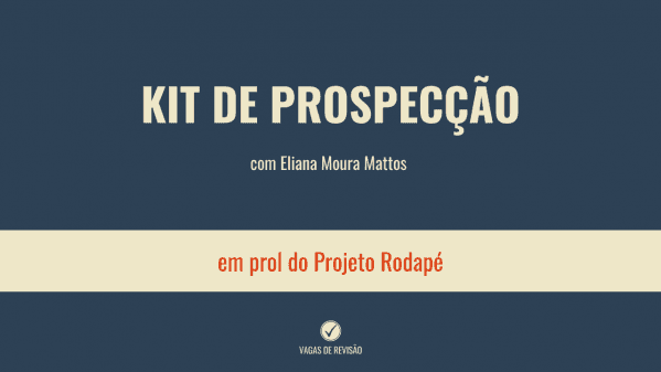 Banner Kit de prospecção: aquisição, qualificação e retenção de clientes em preparo e revisão de textos