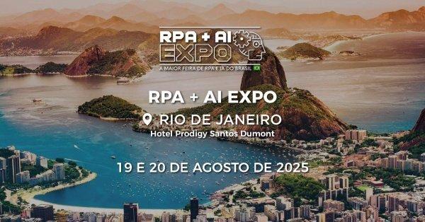 Banner RPA + AI EXPO RJ 2025