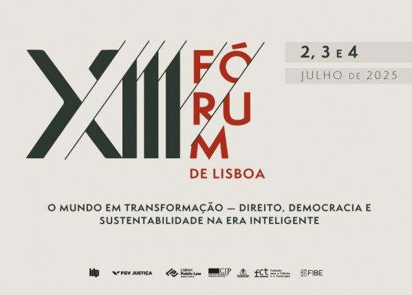 Banner XIII Fórum de Lisboa