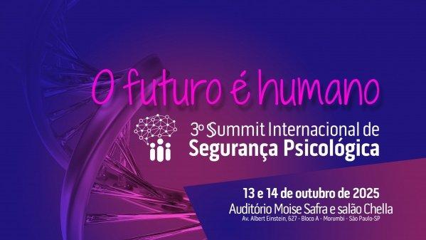 Banner 3° Summit Internacional de Segurança Psicológica
