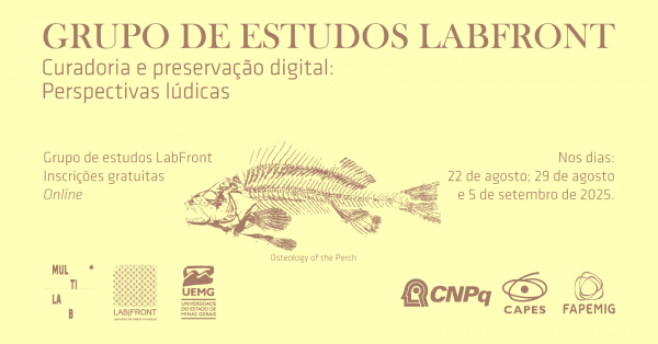Banner GRUPO DE ESTUDOS LABFRONT: Curadoria e preservação digital