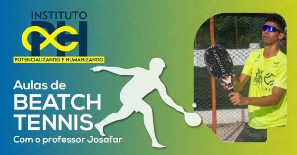 Banner Aulas Beach Tennis - Sub 10 - INSTITUTO PH