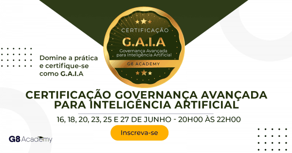 Banner Certificação G.A.I.A - Governança Avançada para Inteligência Artificial