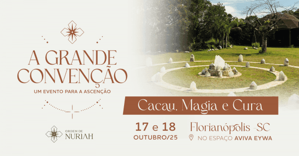 Banner A Grande Convenção | Cacau, Magia e Cura
