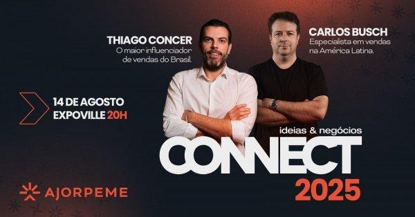 Banner CONNECT ideias e negócios 2025 - Vendas: Estratégia e Alta Performance