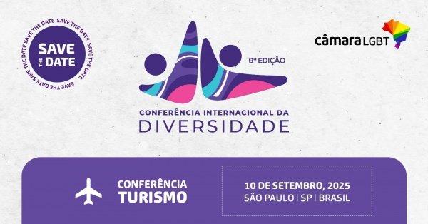 Banner 10-09-2025 - 9ª CONFERÊNCIA INTERNACIONAL DA DIVERSIDADE - TURISMO