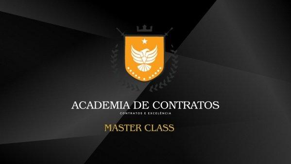 Banner MASTER CLASS ACADEMIA DE CONTRATOS: CURSO INTENSIVO DE GESTÃO DE CONTRATOS 4.0
