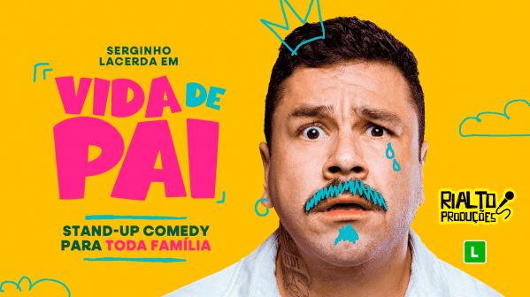 Banner Joinville - Vida de Pai com Serginho Lacerda