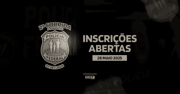 Banner 2ª CORRIDA PF JIPA 3K - 5K - 10K.