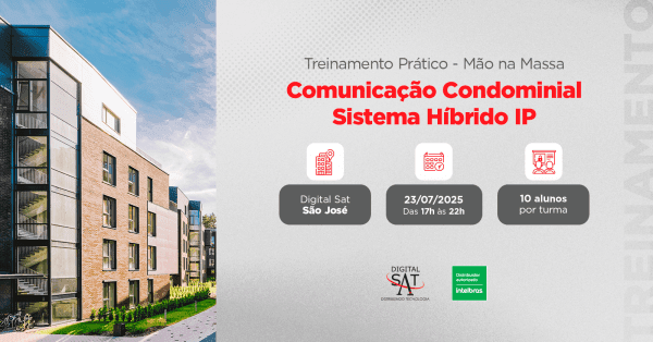 Banner Treinamento Técnico - Comunicação Condominial Híbrido IP | São José