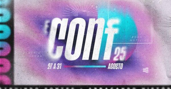 Banner E.Conf25 - 29 anos da Igreja Edificando em Cristo