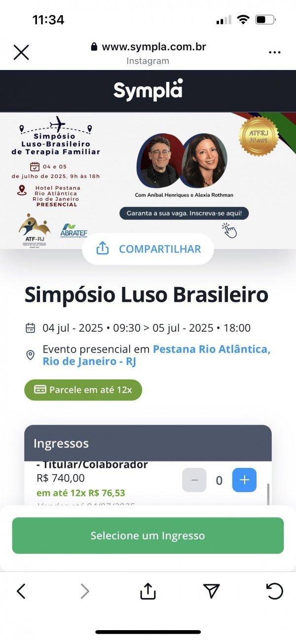 Banner Simpósio Luso Brasileiro
