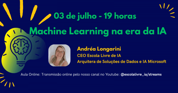Banner Aula de Machine Learning na era da IA