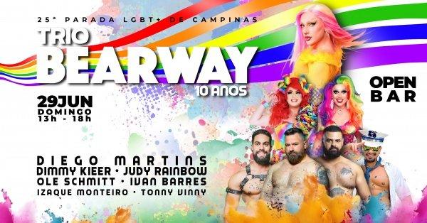 Banner Trio BEARWAY 10 Anos