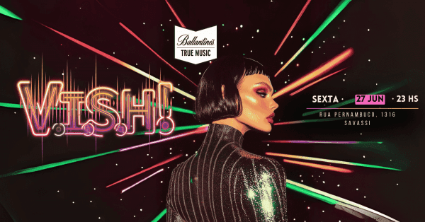 Banner Ballantines  apresenta : V.I.S.H!