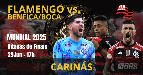 Banner Carinás - Oitavas Final Mundial