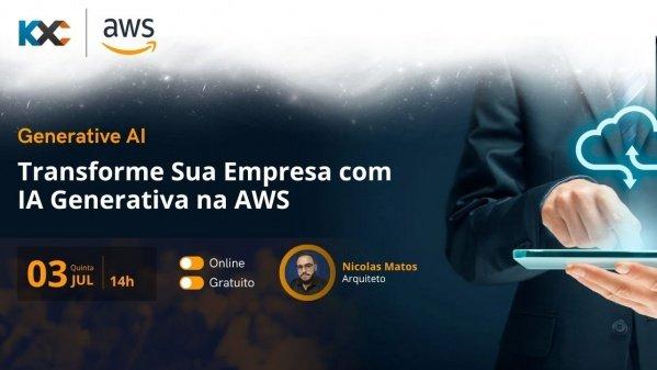 Banner Transforme Sua Empresa com IA Generativa na AWS
