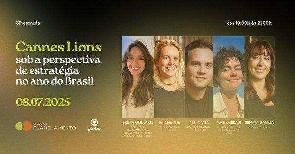 Banner Cannes sob a perspectiva de estratégia no ano do Brasil