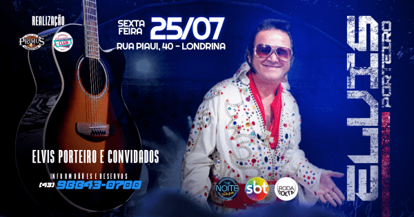 Banner Elvis Porteiro e Convidados