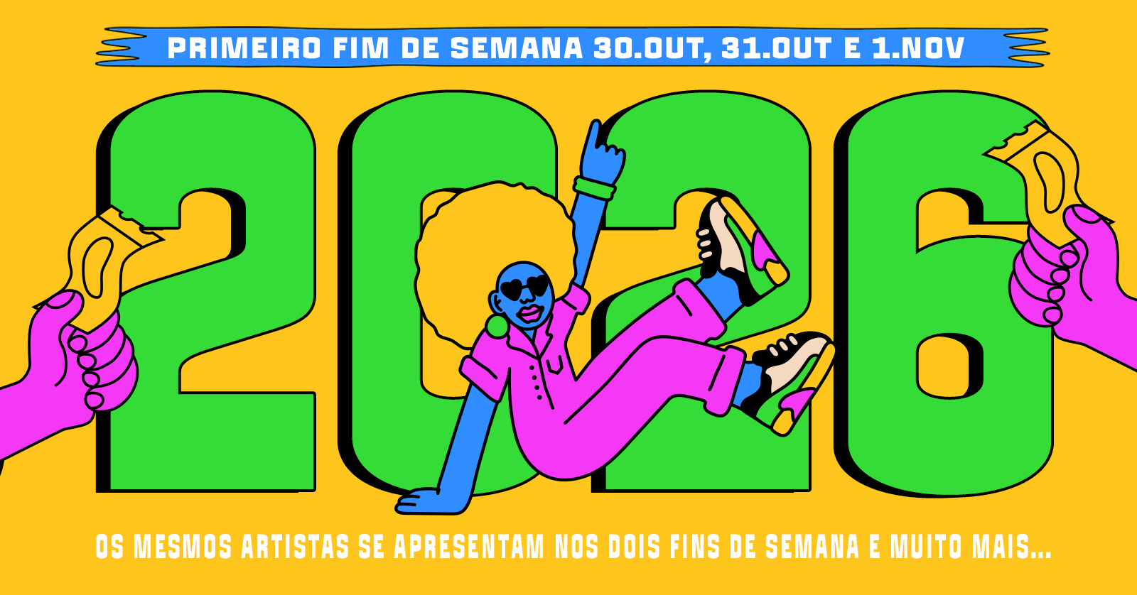 Rock the Mountain 2026 : 1º Final de Semana