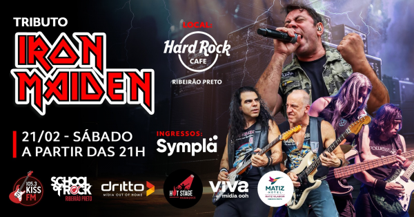 Children of the Beast – Tributo ao Iron Maiden no Hard Rock Cafe