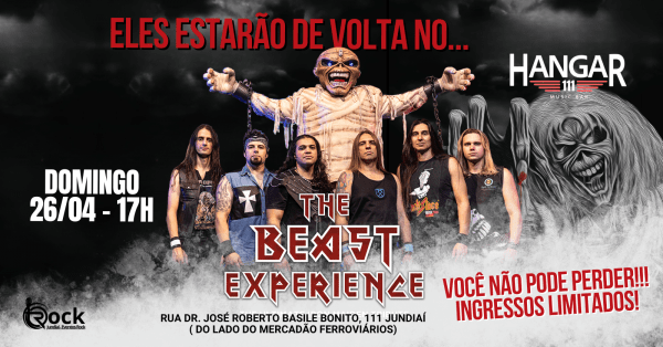 The Beast Experience - Iron Maiden Cover em Jundiaí - Sympla