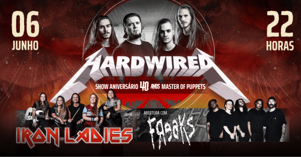Hardwired – Especial 40 anos Master of Puppets
