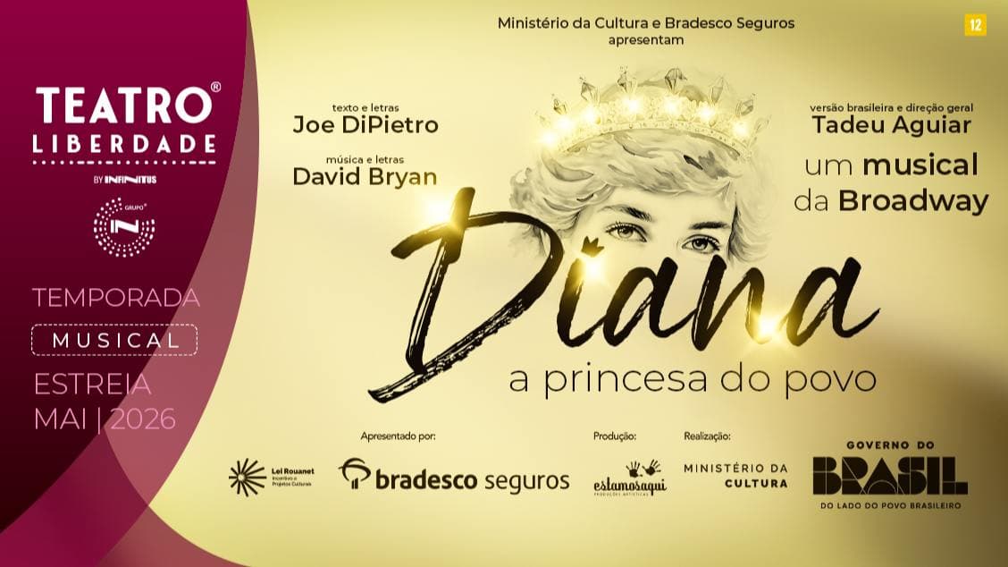 Diana – A Princesa do Povo no Teatro Liberdade