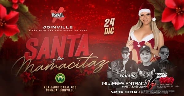 SANTA Y LAS MAMACITAS - 24 DE DICIEMBRE